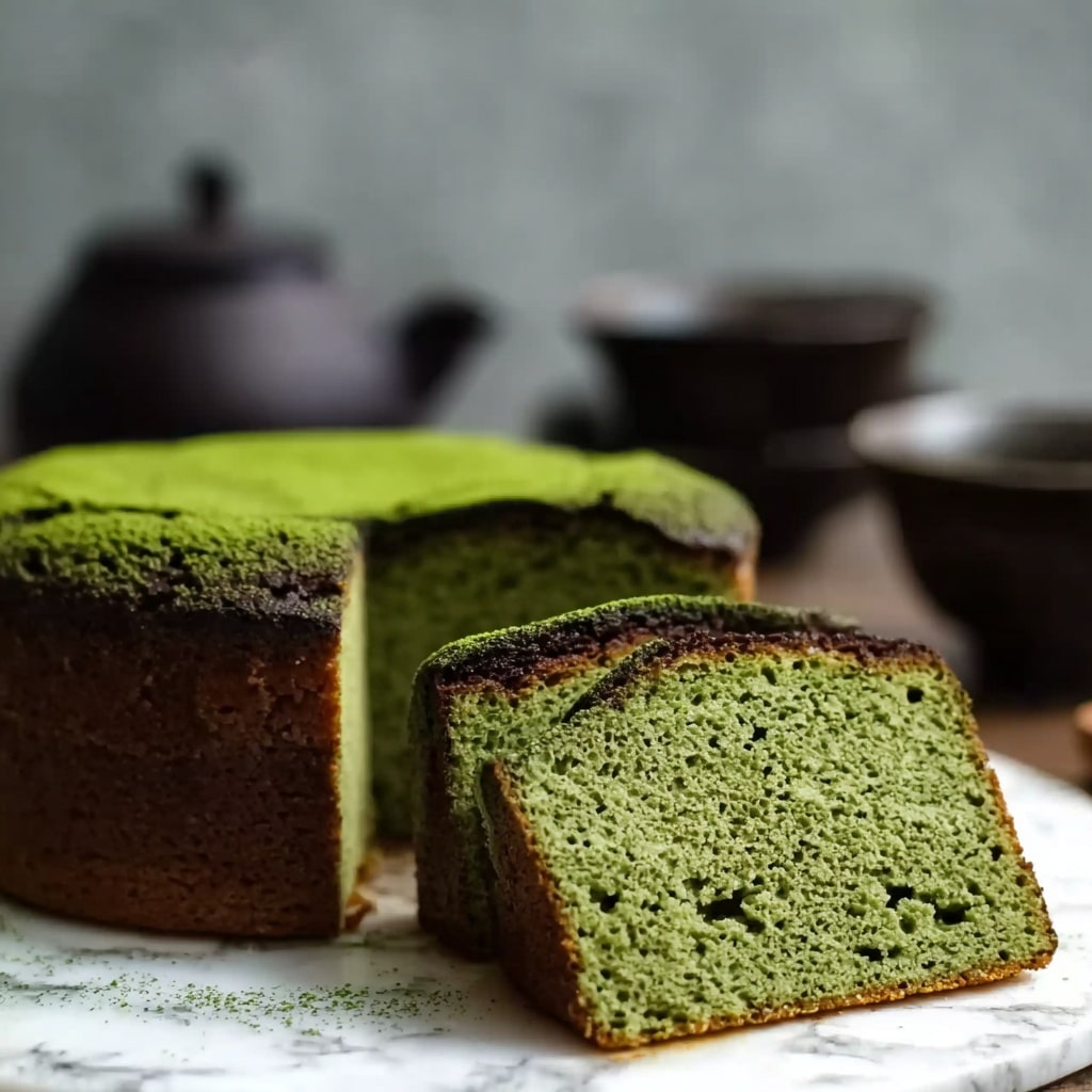 Matcha Pound Cake Recipe - Recipe Image