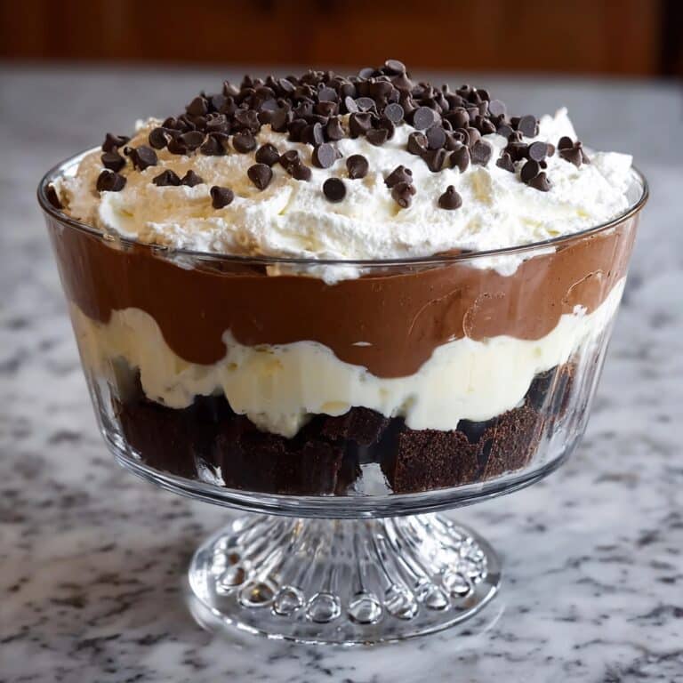 Chocolate Brownie Mousse Trifle Recipe