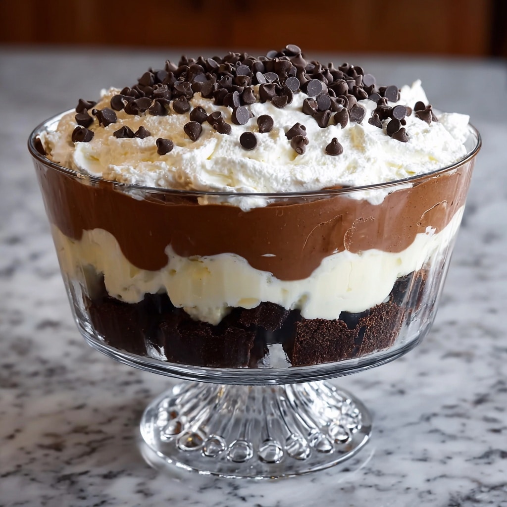 Chocolate Brownie Mousse Trifle Recipe