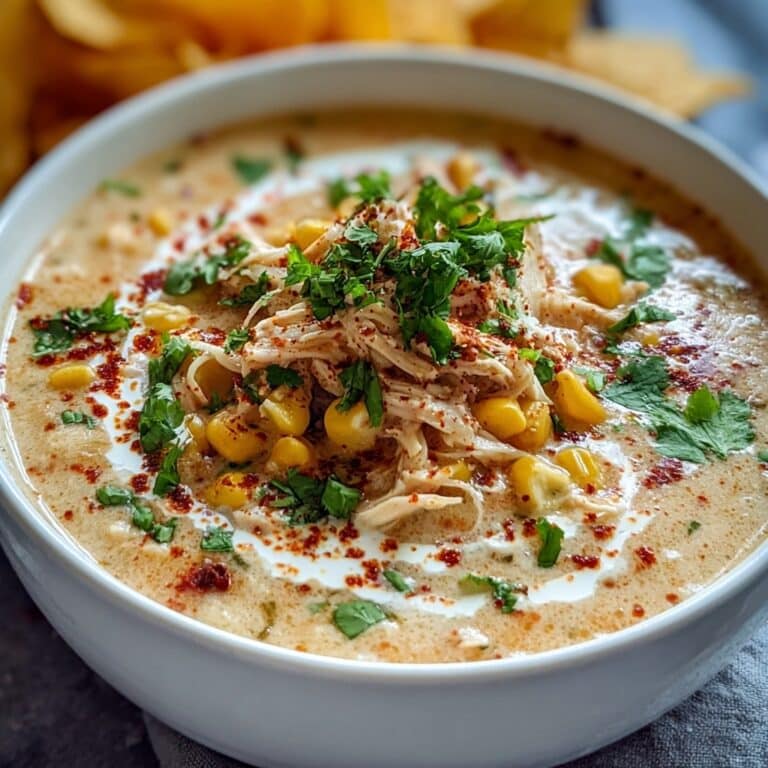 White Chicken Chili – A Hearty & Flavorful Comfort Meal Recipe