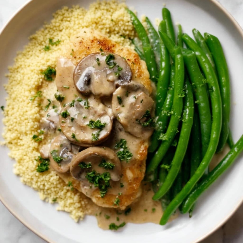 Easy Chicken Marsala Without Wine Recipe - Recipe Image