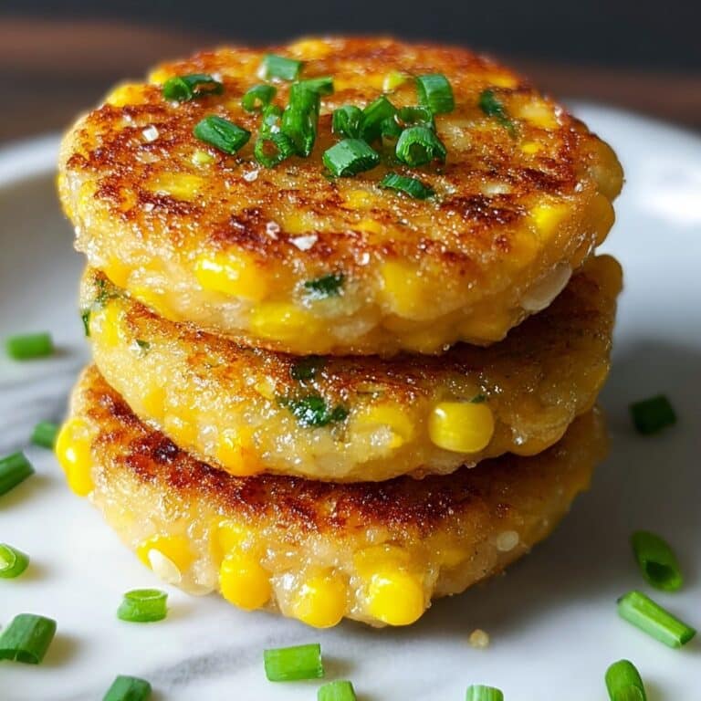 Cheesy Corn Fritters Recipe