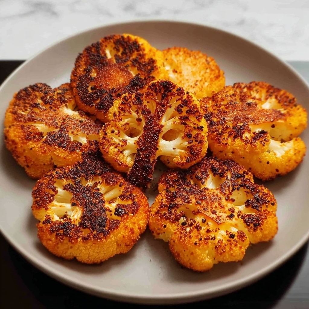 Dukkah-Crusted Fried Cauliflower “Steaks” Recipe