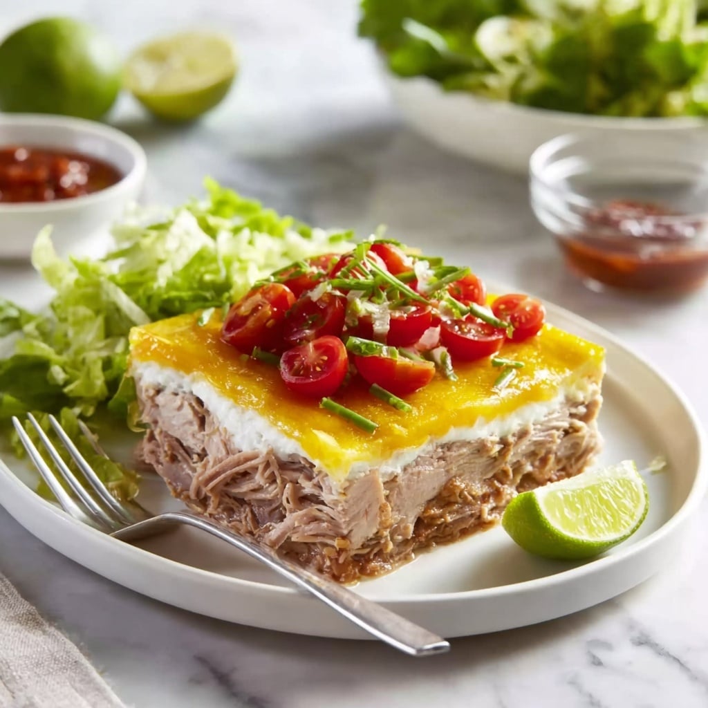 Easy Chicken Quesadilla Casserole Recipe - Recipe Image