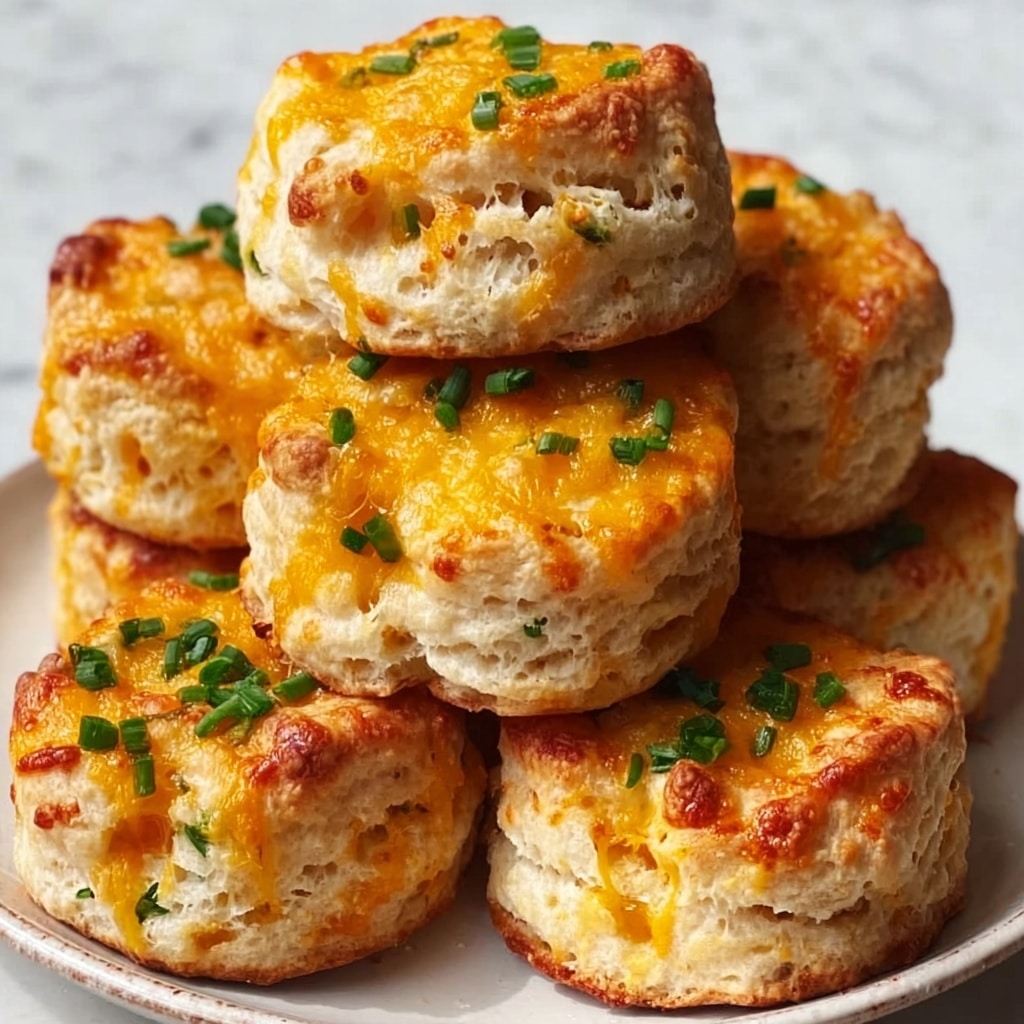 Cheddar Scallion Drop Biscuits Recipe - Recipe Image