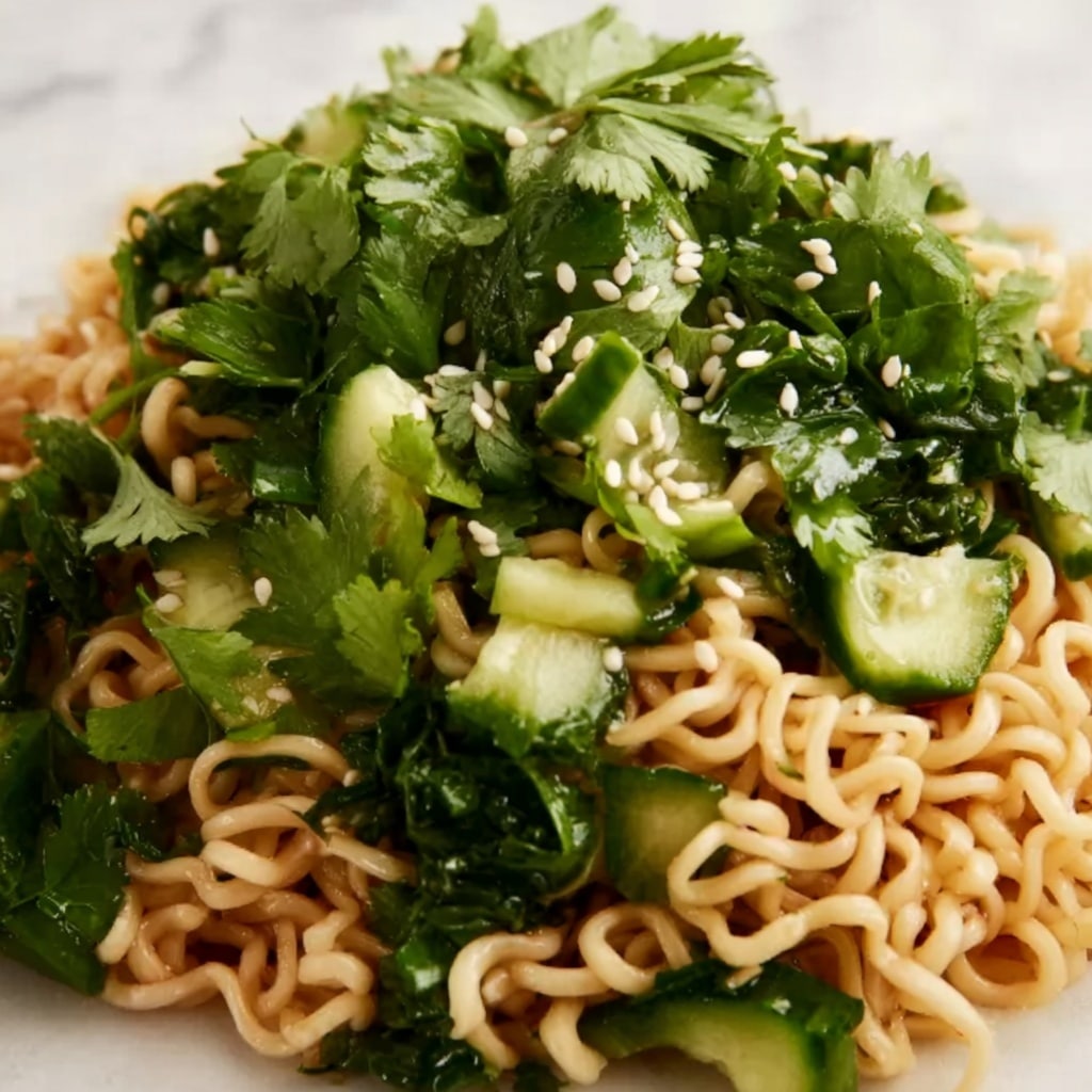 Spicy Peanut Noodle Salad Recipe - Recipe Image