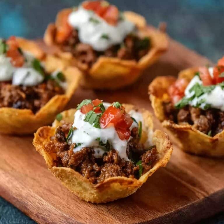 Red, White, and Blue Taco Bites Recipe