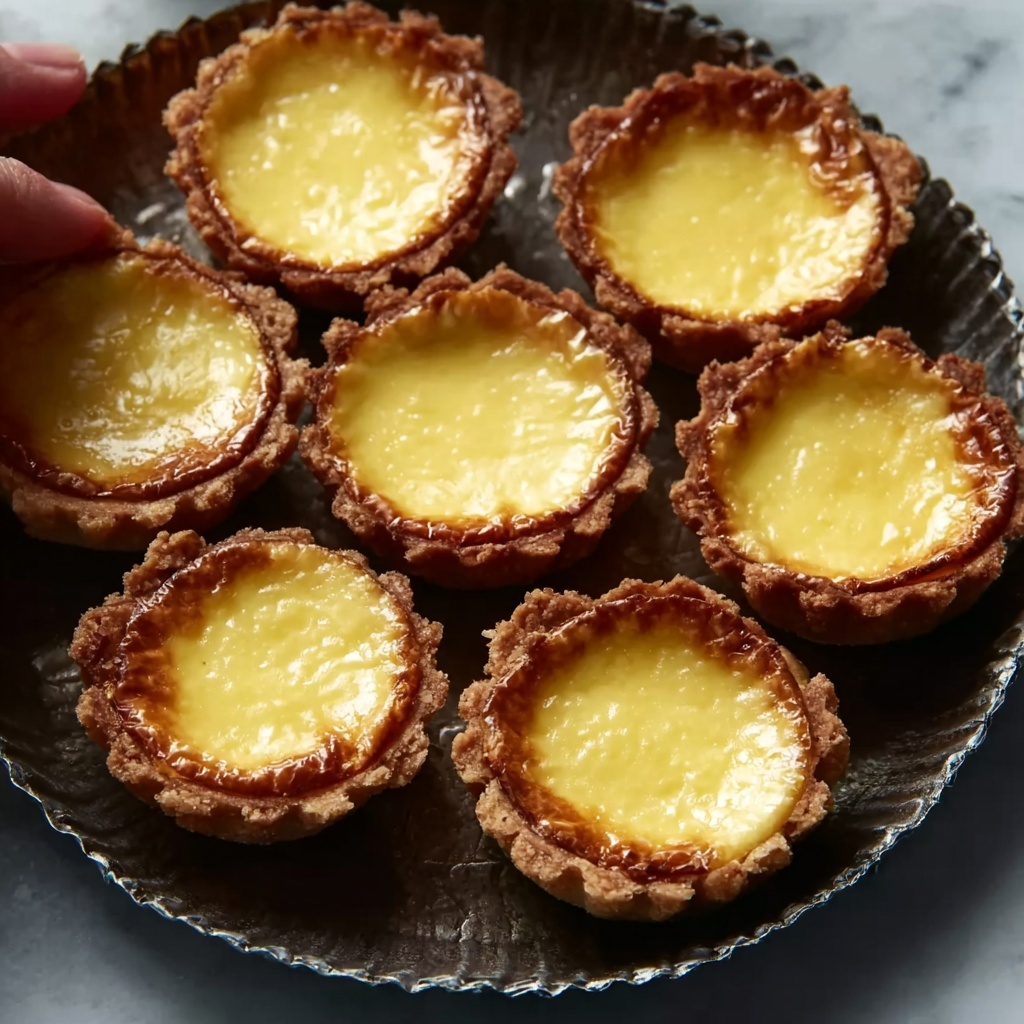 Old-Fashioned Egg Custard Tarts Recipe - Recipe Image