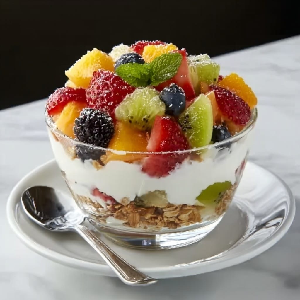 Refreshing Breakfast Fruit Salad Recipe - Recipe Image