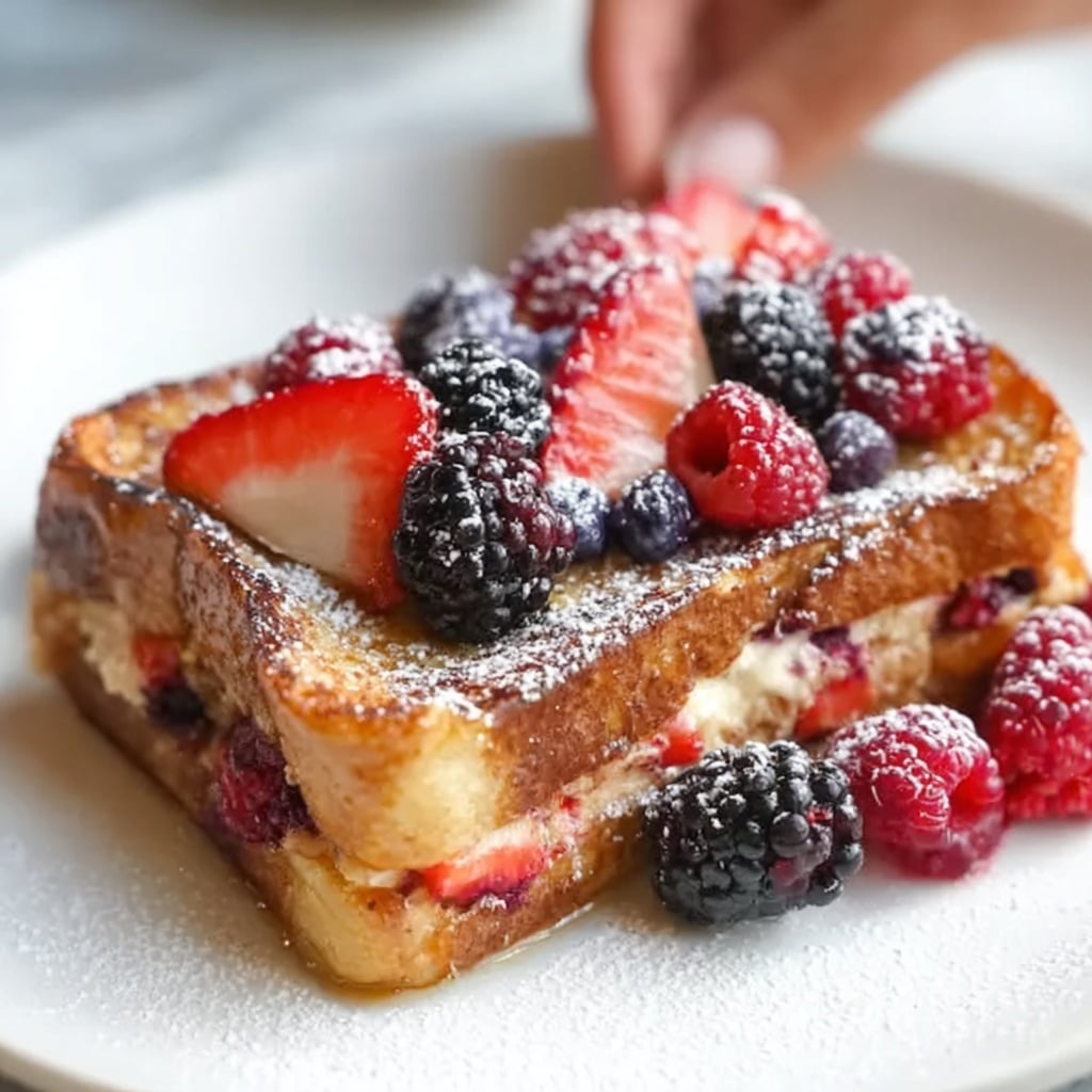 Berry French Toast Casserole Recipe - Recipe Image