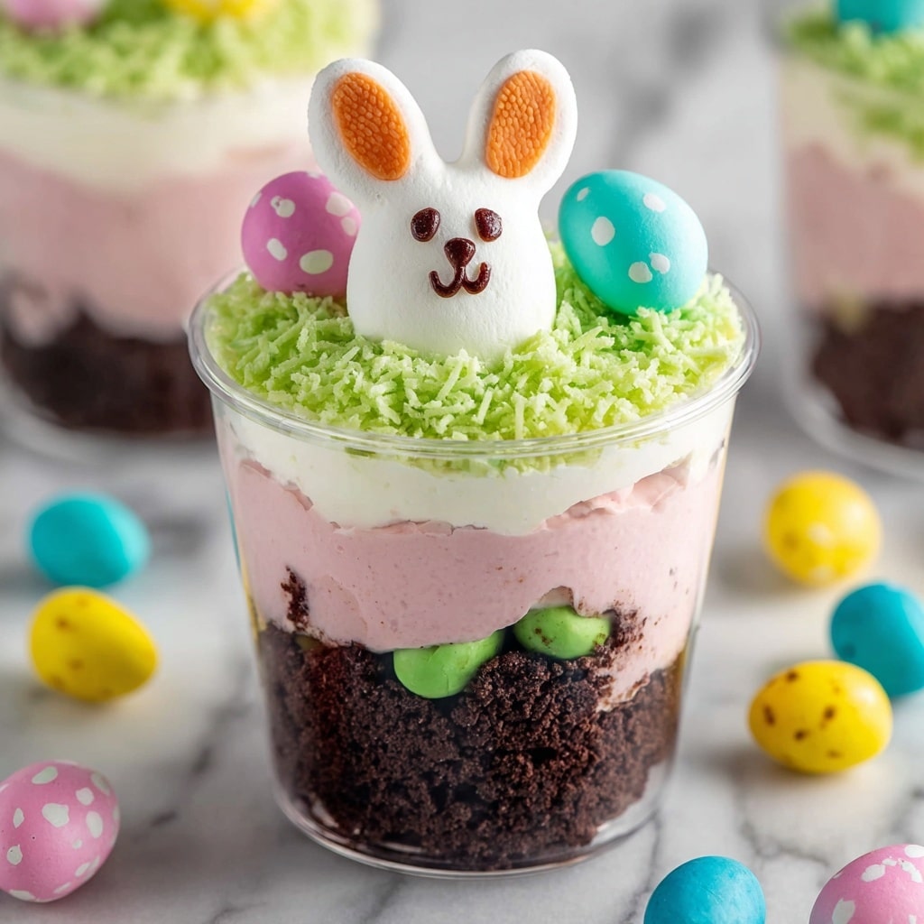 Easter Dirt Cups Recipe