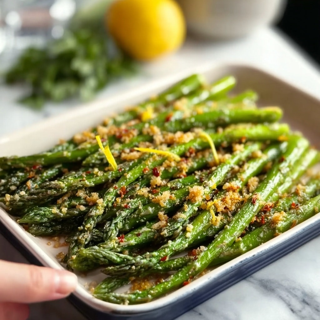 Grilled Asparagus with Lemon Zest Recipe - Recipe Image