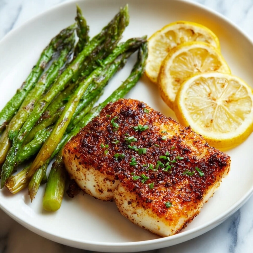 Air Fryer Cod with Lemon and Parsley Recipe