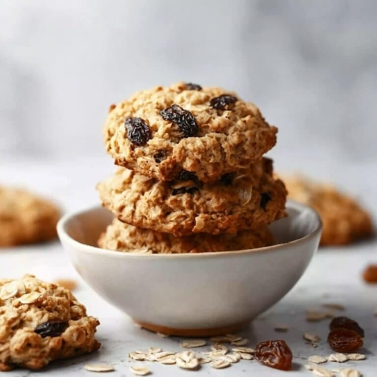 Chewy Oatmeal Raisin Cookies Recipe