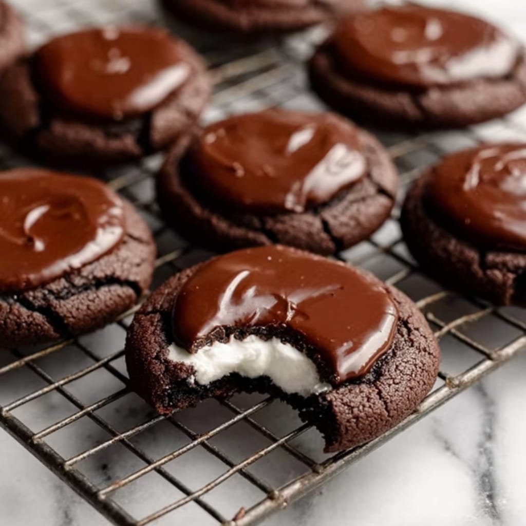 Marshmallow Hot Cocoa Surprise Cookies Recipe - Recipe Image