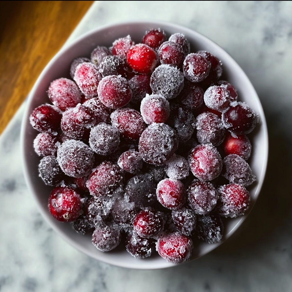 Candied Cranberries Recipe