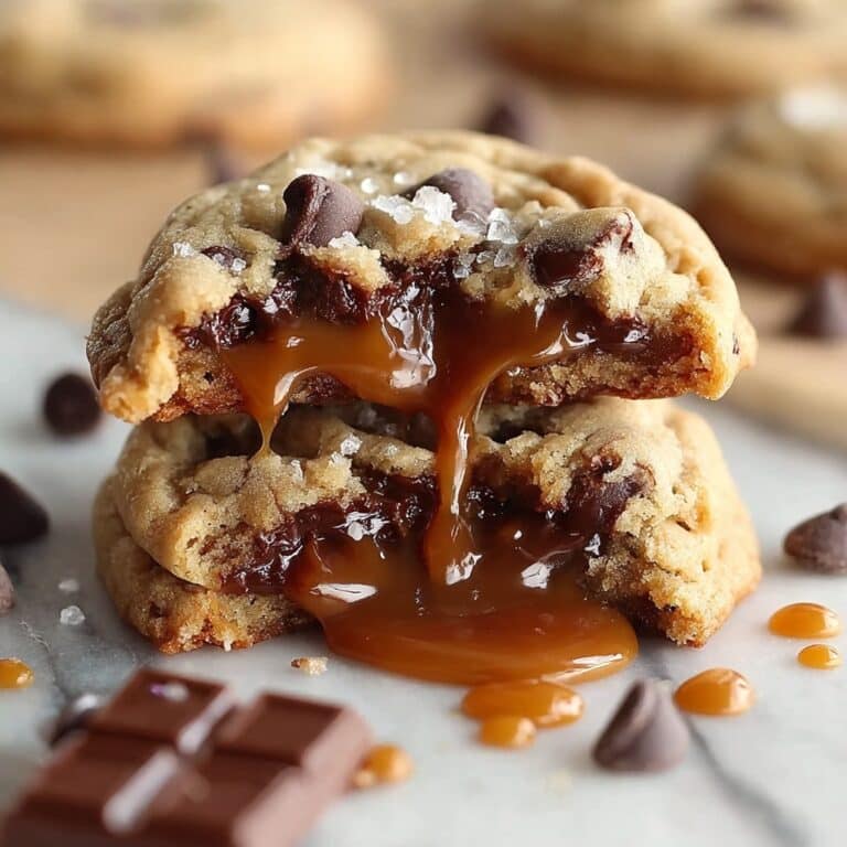 Caramel Chocolate Chip Cookies Recipe