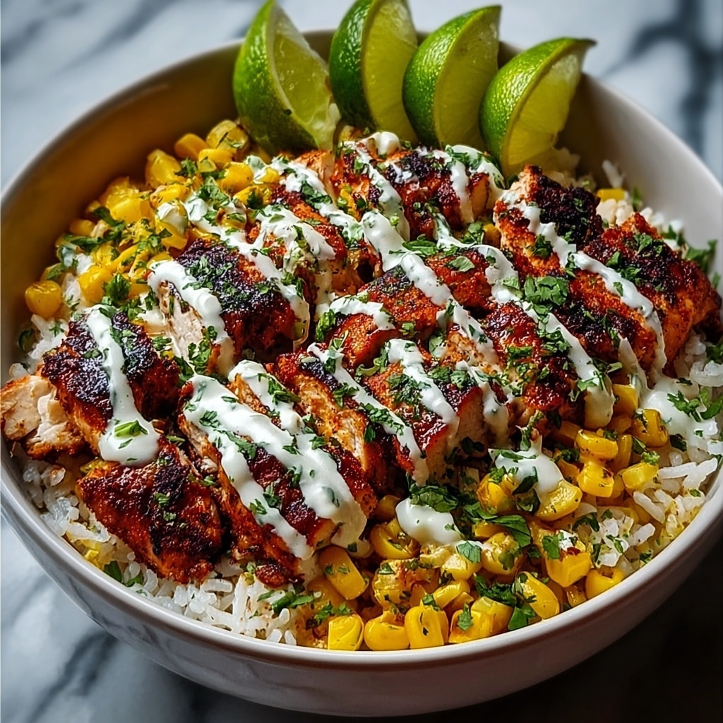 Street Corn Chicken Bowl Recipe - Recipe Image