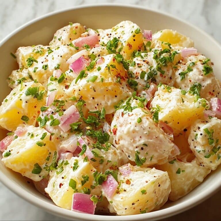 Smashed Potato Salad with Pickles, Dill, and Capers Recipe