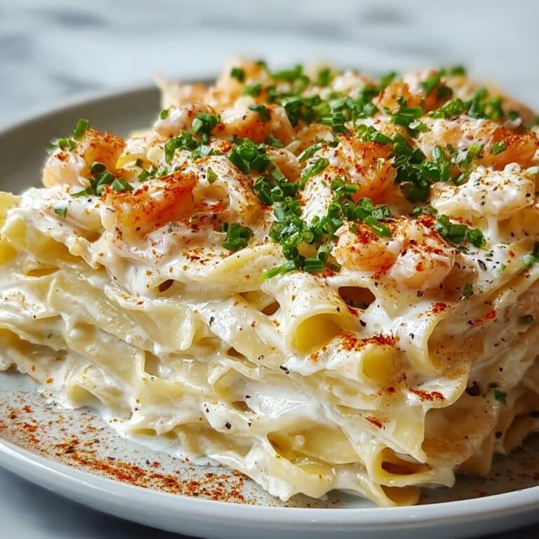 Crab Fettuccine Alfredo Recipe