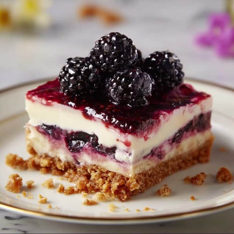 Lemon Blackberry Dessert Recipe