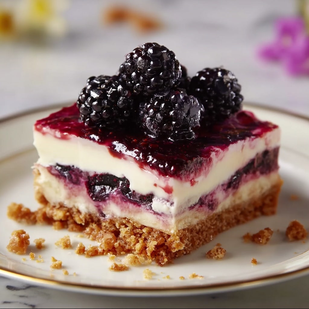 Lemon Blackberry Dessert Recipe