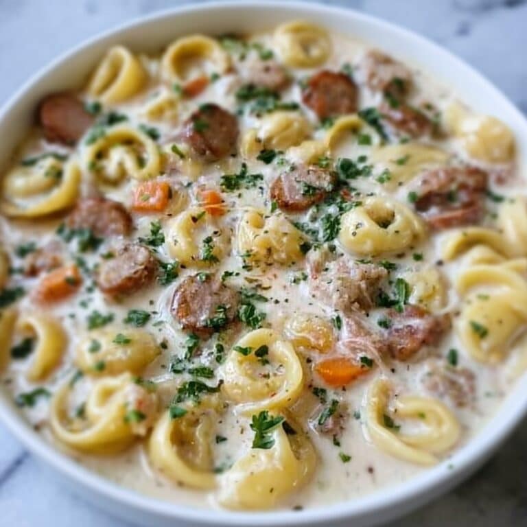 Cozy Ditalini Soup with Creamy Parmesan and Italian Sausage Recipe