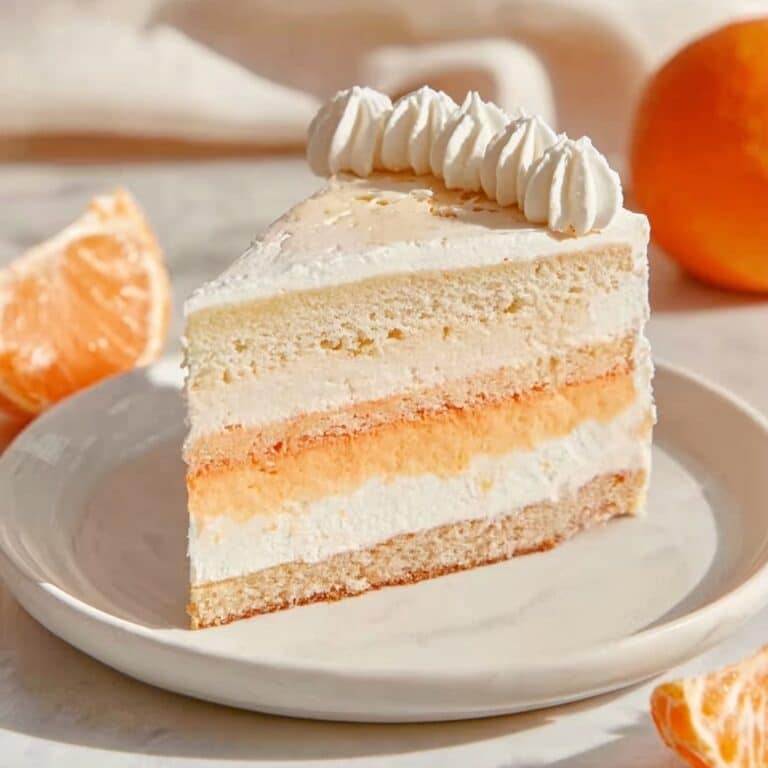 No Bake Orange Creamsicle Cheesecake Recipe