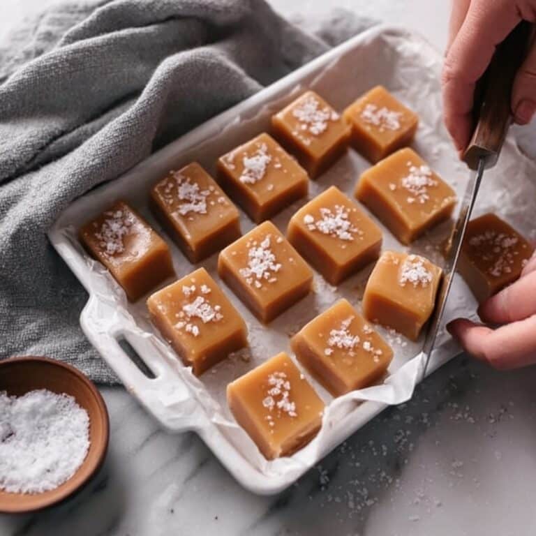 Easy Salted Caramels Recipe