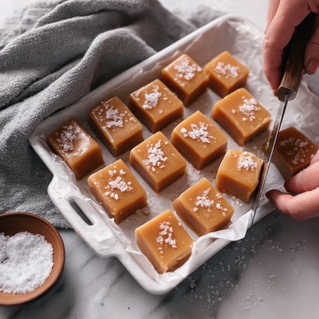 Easy Salted Caramels Recipe - Recipe Image