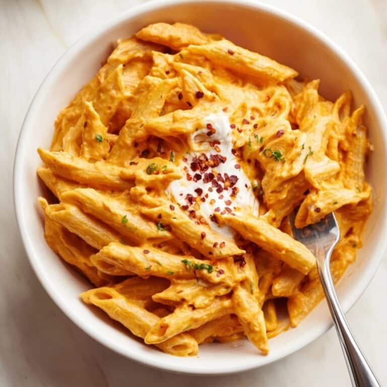 Creamy Vodka Penne Pasta Recipe
