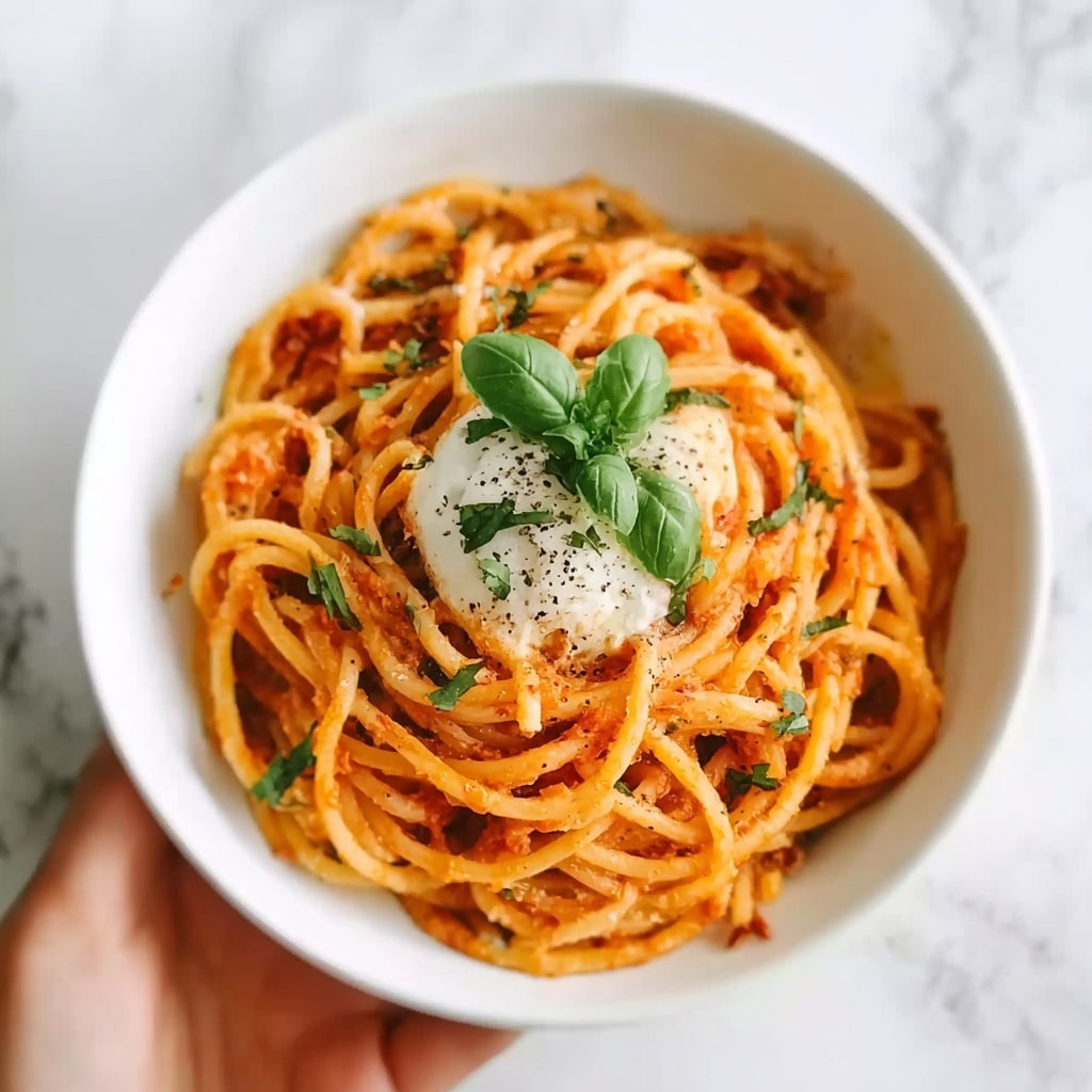 Creamy Tomato Pasta Recipe - Recipe Image