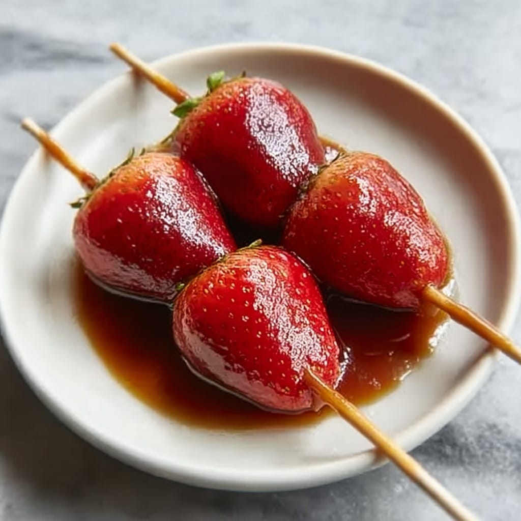 Strawberry Tanghulu Recipe - Recipe Image