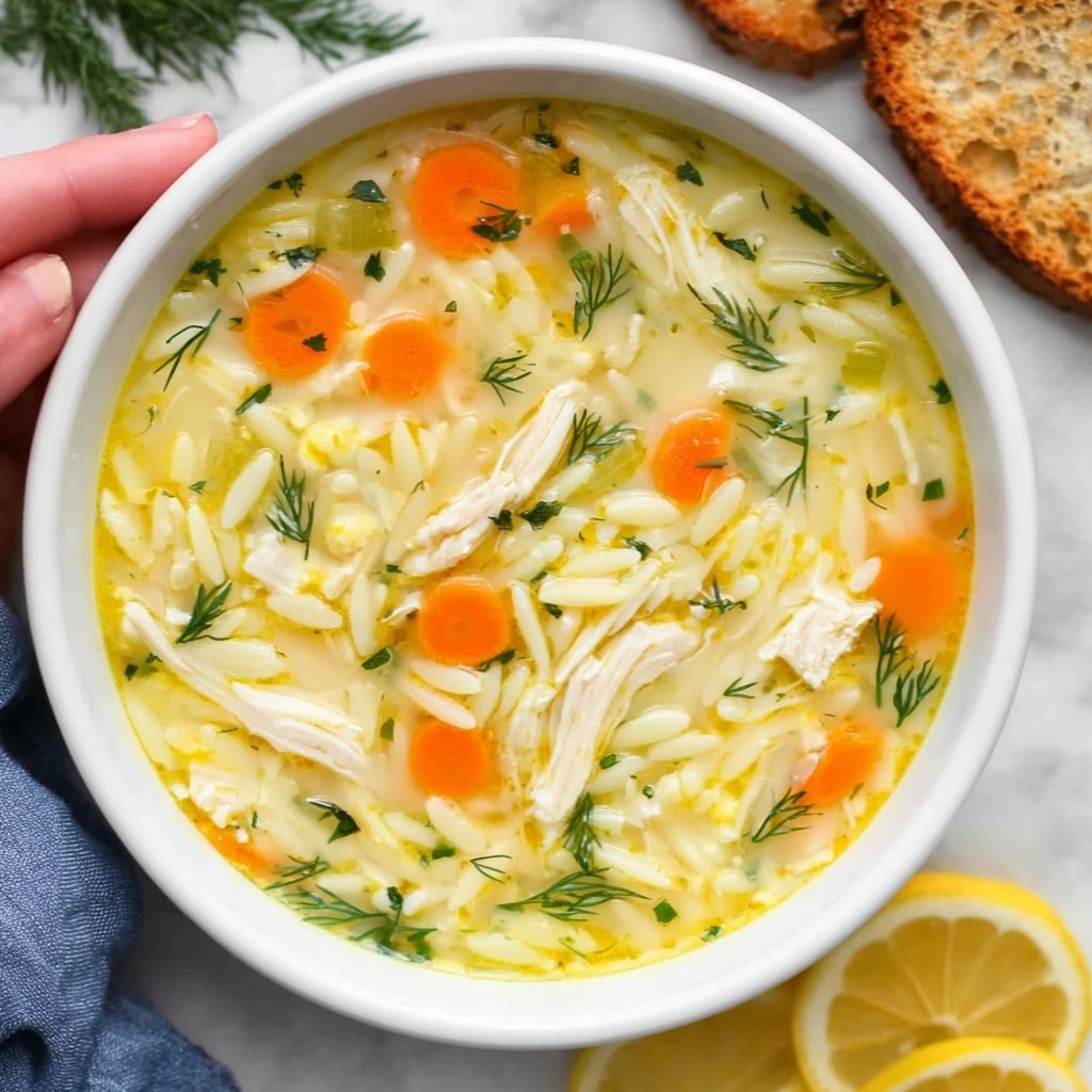 Greek Lemon Chicken Soup Recipe - Recipe Image