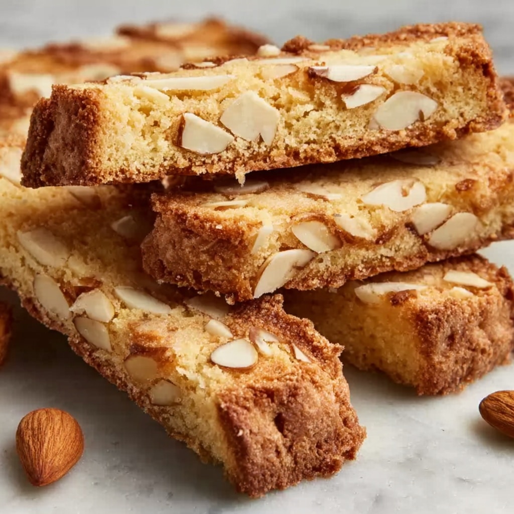Twice-Baked Limoncello Almond Biscotti Recipe - Recipe Image