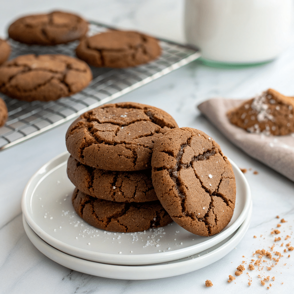 Chocolate Peanut Butter Cookies Recipe - Recipe Image