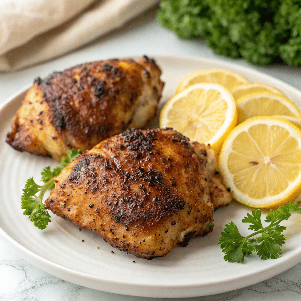 Air Fryer Lemon Pepper Chicken Recipe - Recipe Image