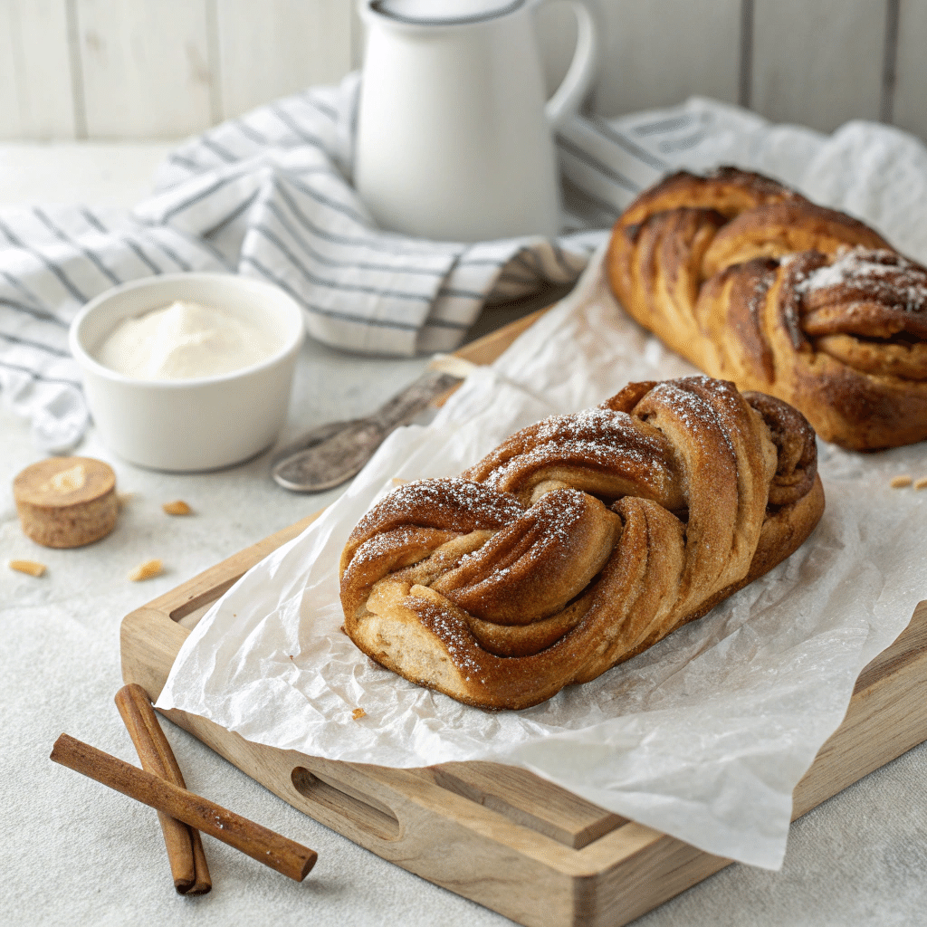 Easy and Fast Cinnamon Twist Loaf Recipe - Recipe Image