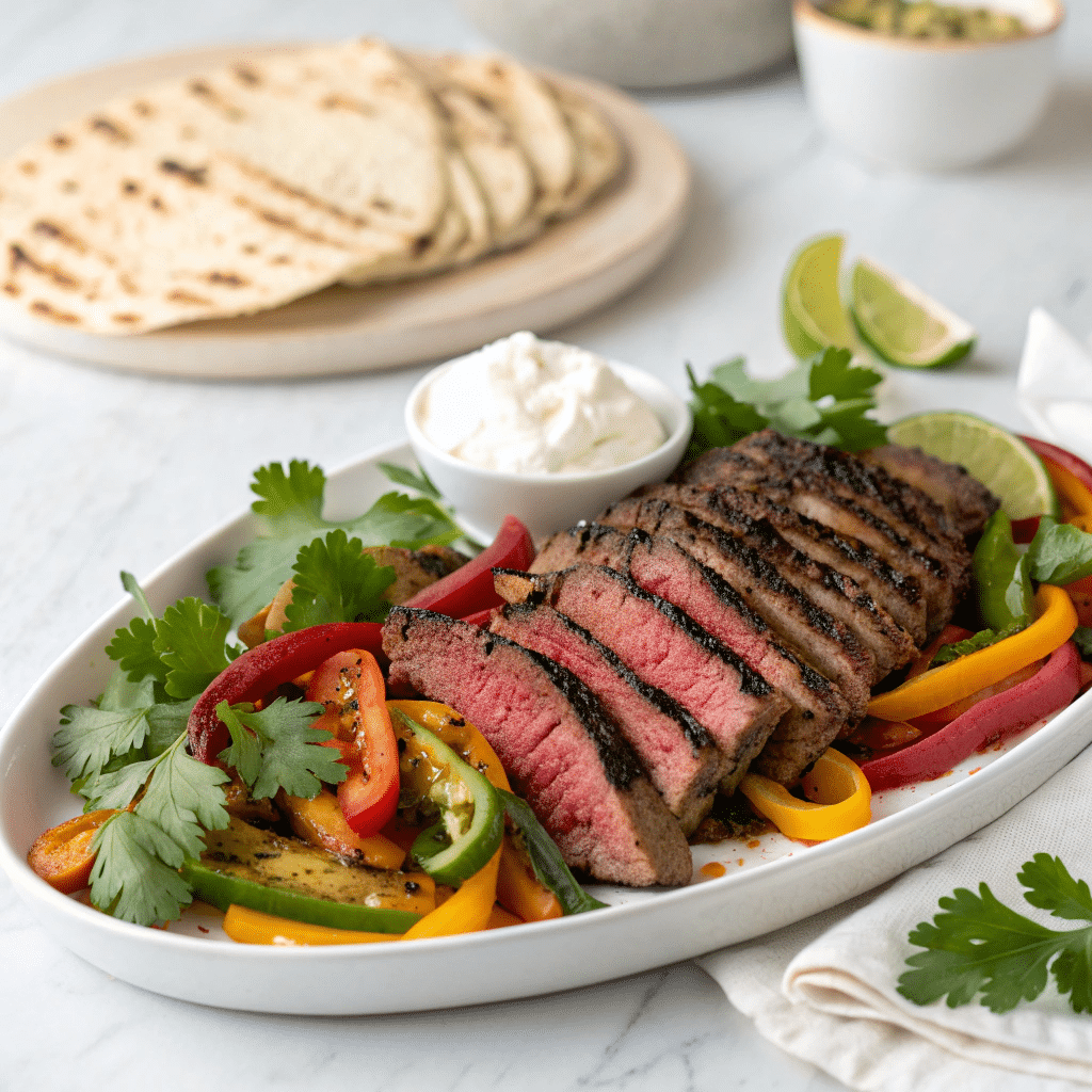 Sizzling Steak Fajitas Recipe - Recipe Image