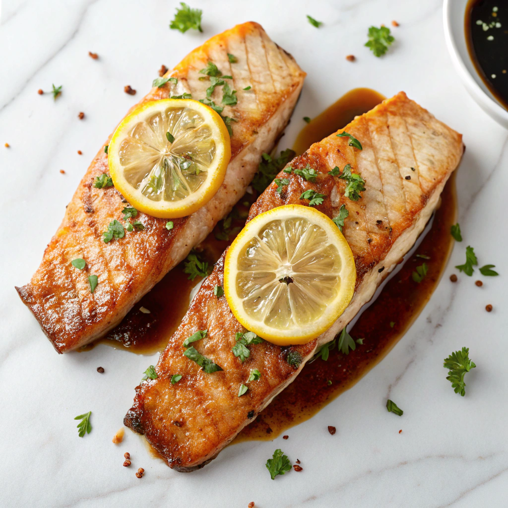 Lemon Butter Garlic Fish Recipe - Recipe Image