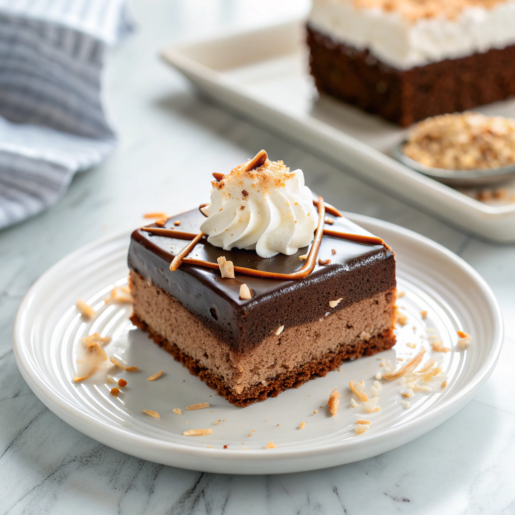 Mounds Poke Cake Recipe - Recipe Image