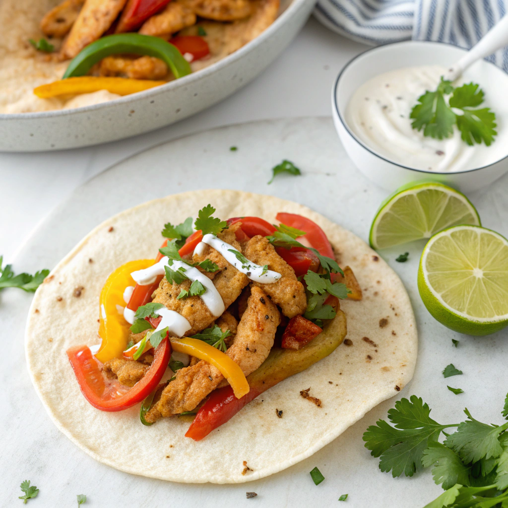 Slow Cooker Chicken Fajitas Recipe - Recipe Image