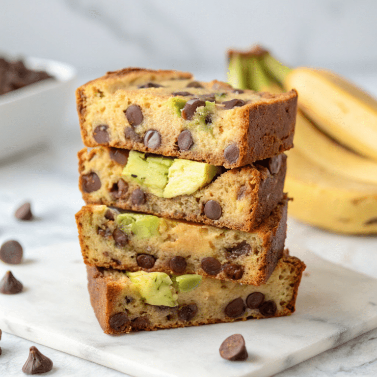 Avocado Banana Bread Recipe