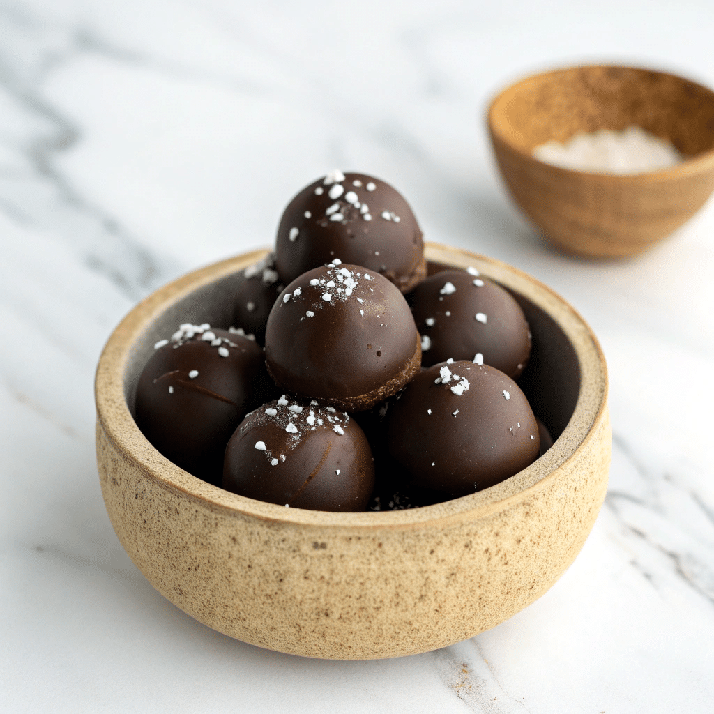 Chocolate Peanut Butter Balls Recipe - Recipe Image