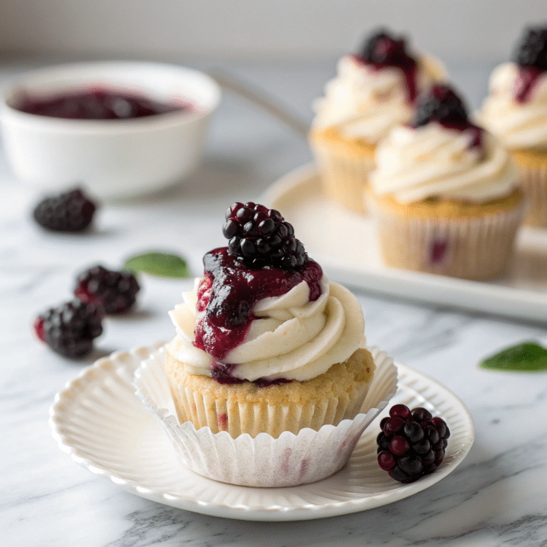 Blackberry Cheesecake Muffins Recipe