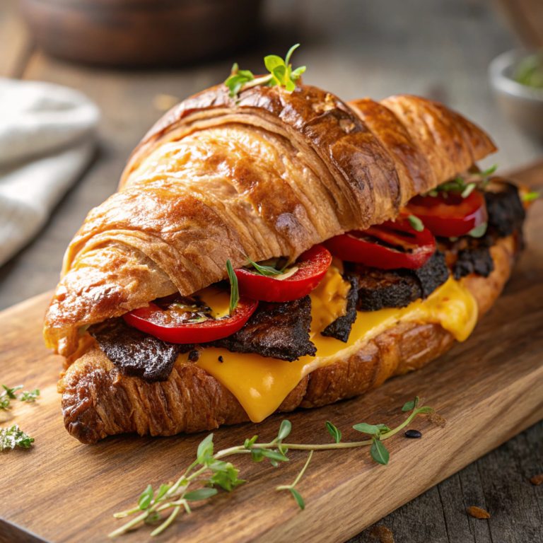 Philly Cheesesteak Crescent Ring Recipe