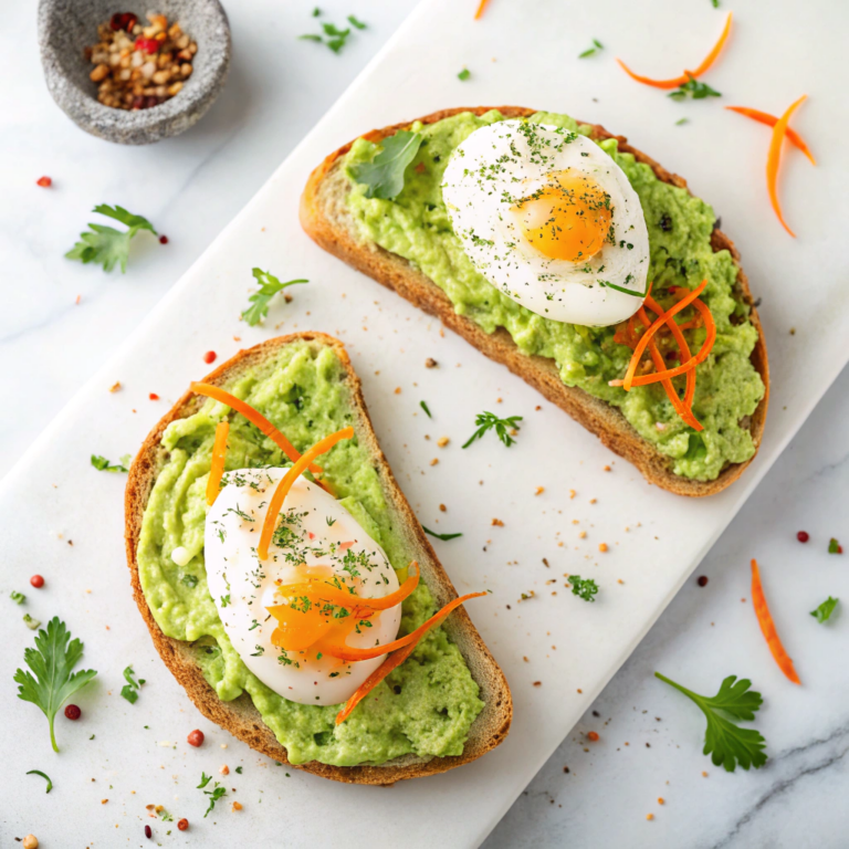 Grated Egg & Avocado Toast: A Delicious Ultimate Breakfast Recipe