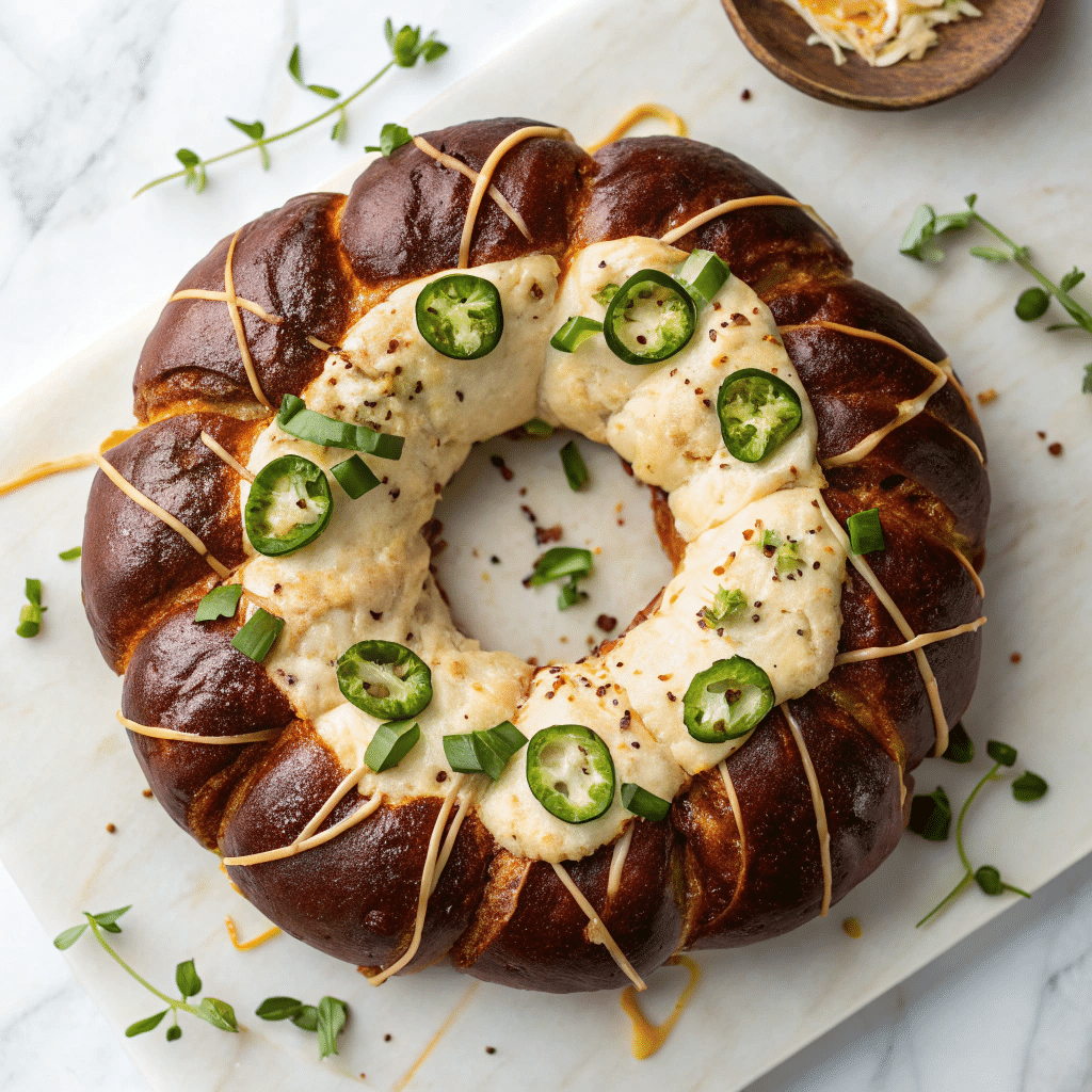 Sourdough Jalapeño Popper Bread Bowl Recipe - Recipe Image