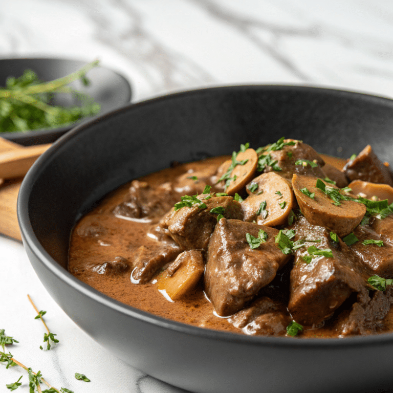 Slow Cooker Beef Stroganoff Recipe