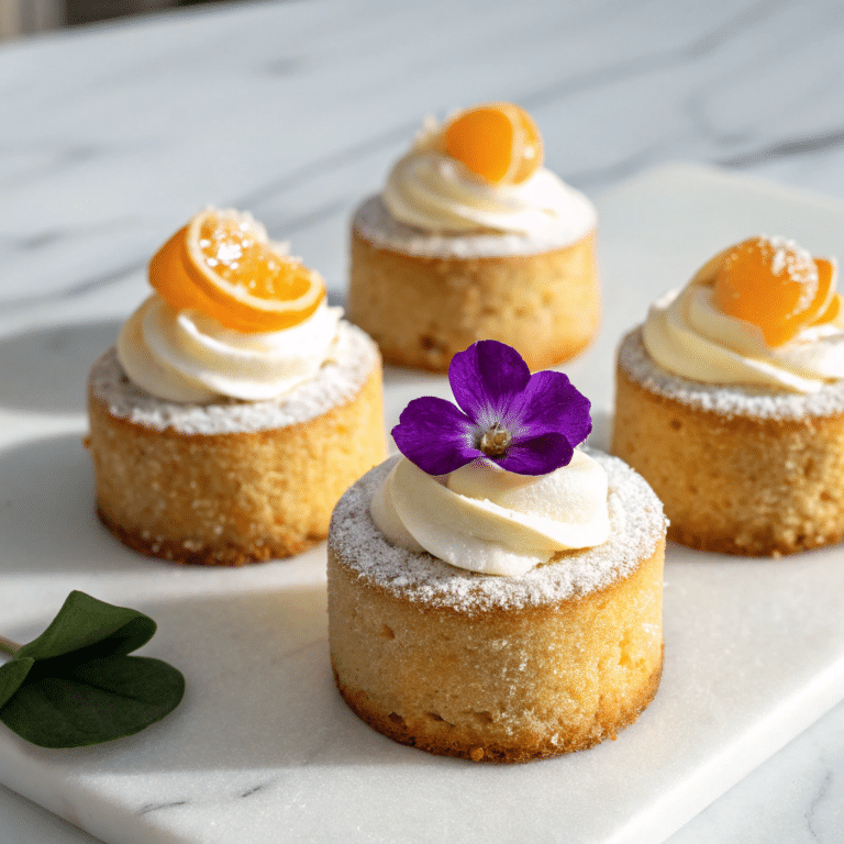 Mini Brown Butter Lemon Cakes Recipe